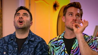 Lars und Dominik kurz vor der Trennung
