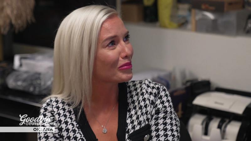 Plötzlich kommen Oksana Kolenitchenko die Tränen