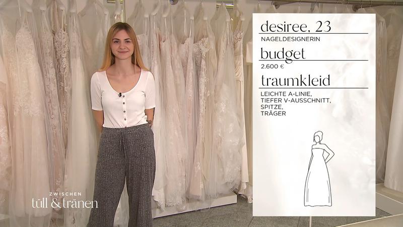 Braut Desiree wird zur Herausforderung