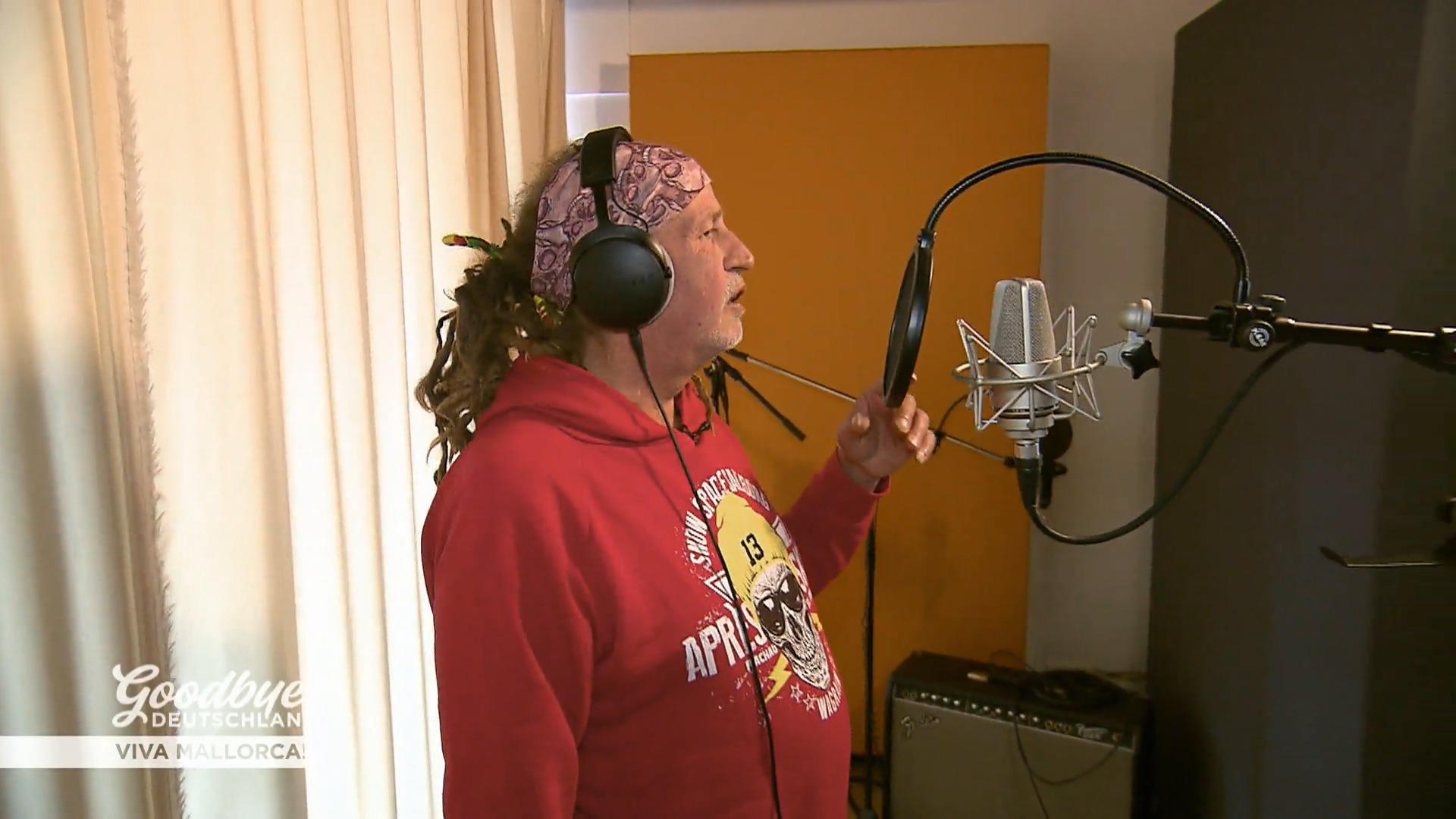 Thommy und Kathrin nehmen ihren ersten Song auf
