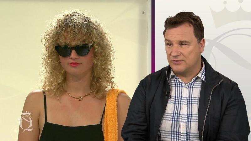 "Die Haare sind ja wohl der Hammer!"