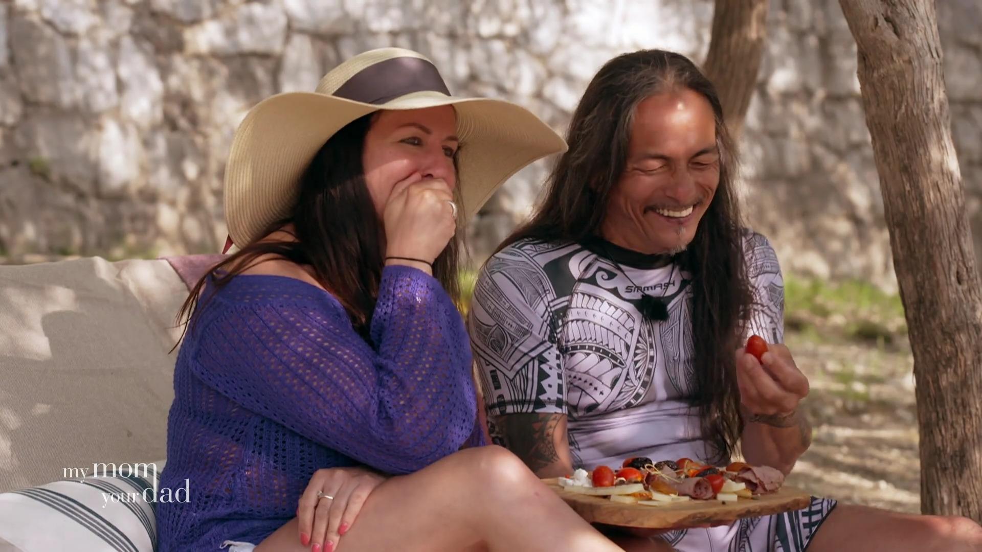 Ausgelassene Stimmung beim Date