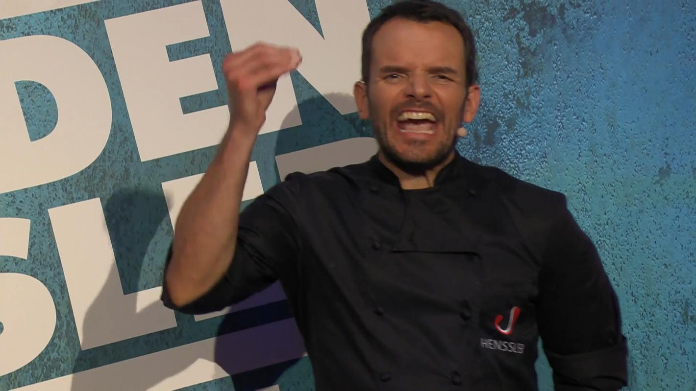 Grill den Henssler Bei der Bewertung seines Desserts rastet