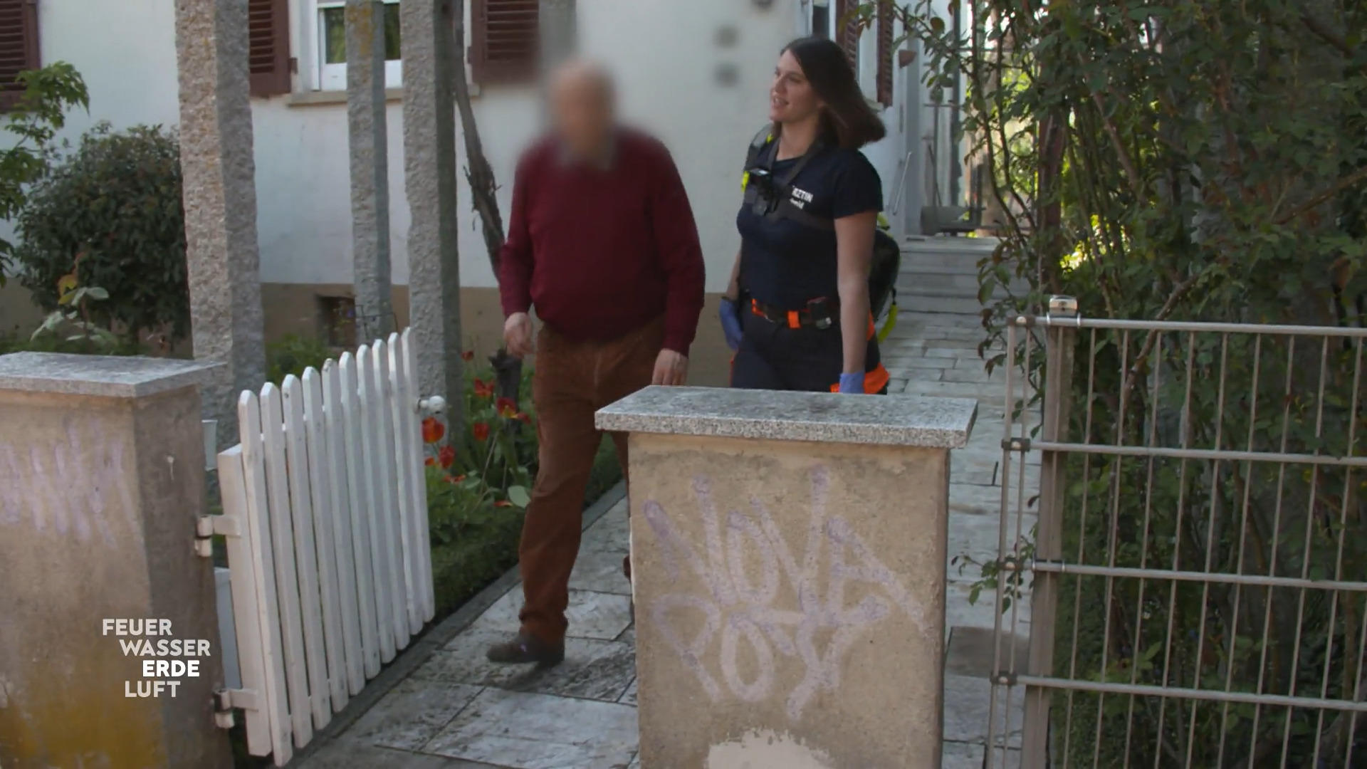 Bei diesem Einsatz wirkt der Patient überraschend fit