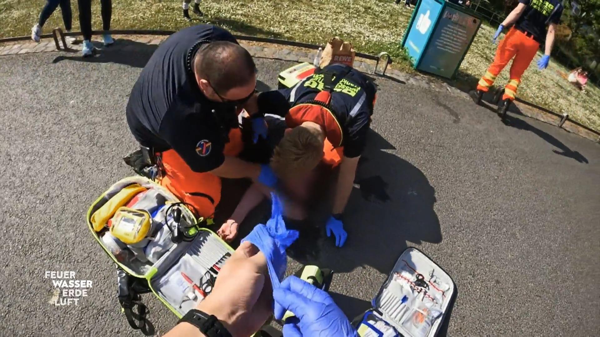 Einsatz mit einer bewusstlosen Person