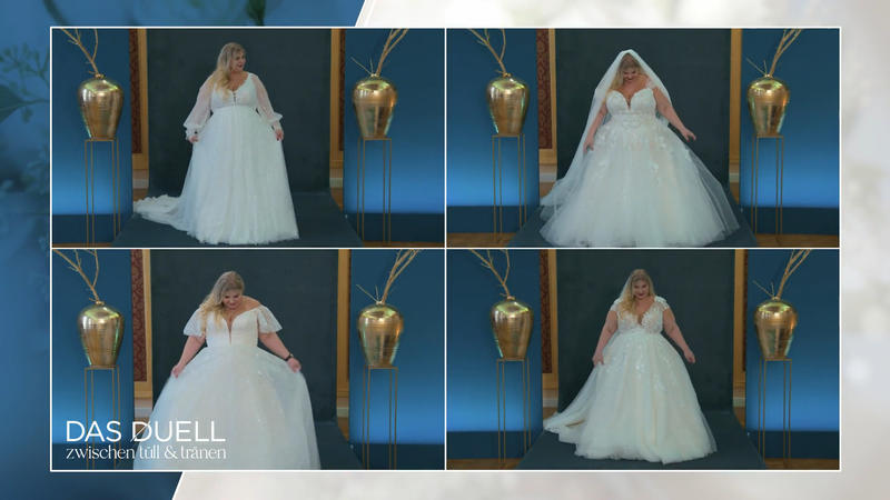 Ein Traumkleid gesucht, vier gefunden