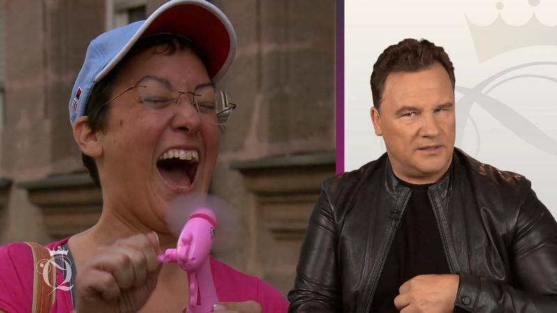 "Die ist ist ein bißchen irre"