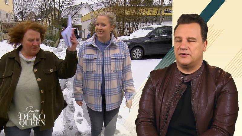 Shopping-Trip im Schnee