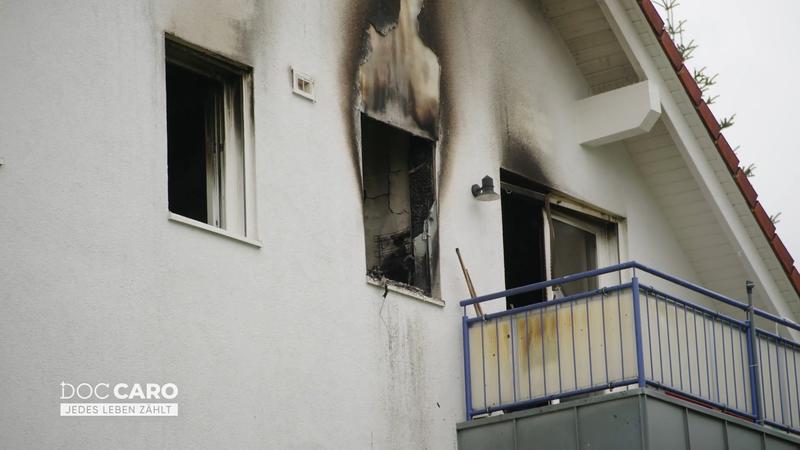 Wohnung ist komplett ausgebrannt
