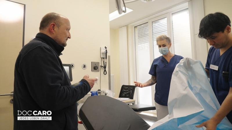 Patient mit einer kuriosen Verletzung