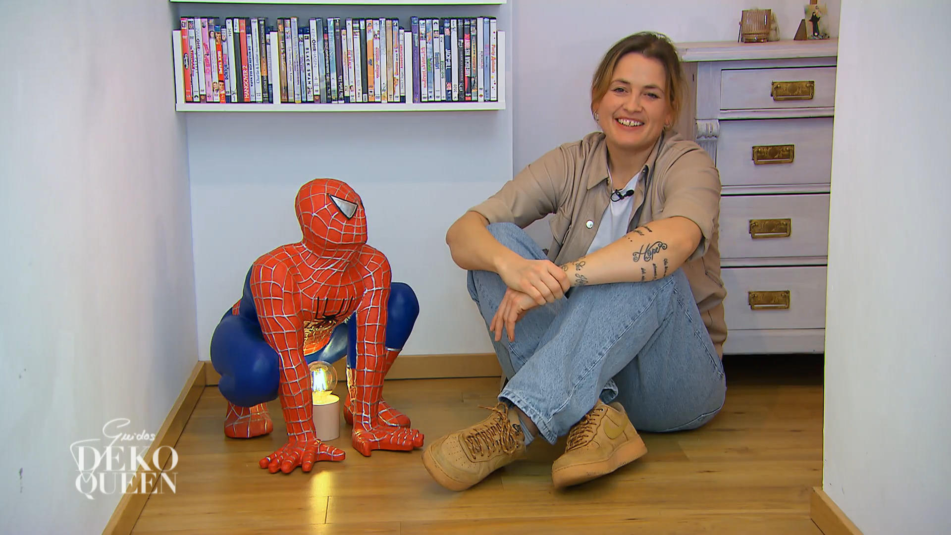 Sandra hat keine Angst vor Farben