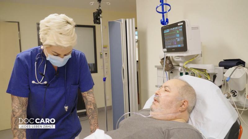 Mann mit akutem Koronarsyndrom