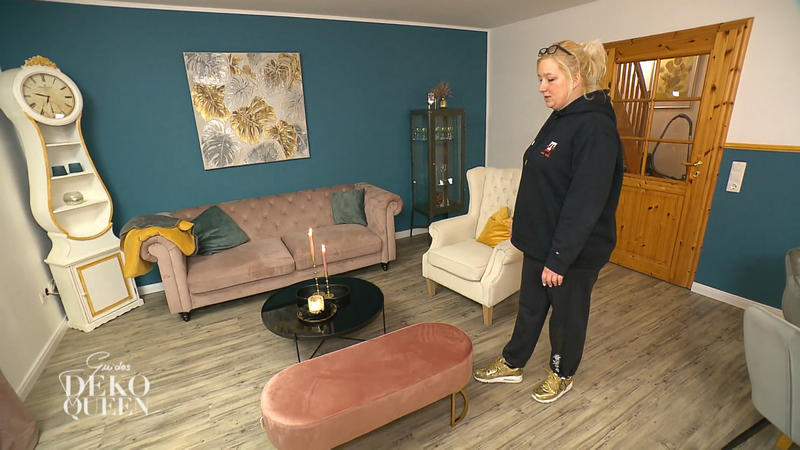 Heidis goldener Raum mit Glamour-Effekt