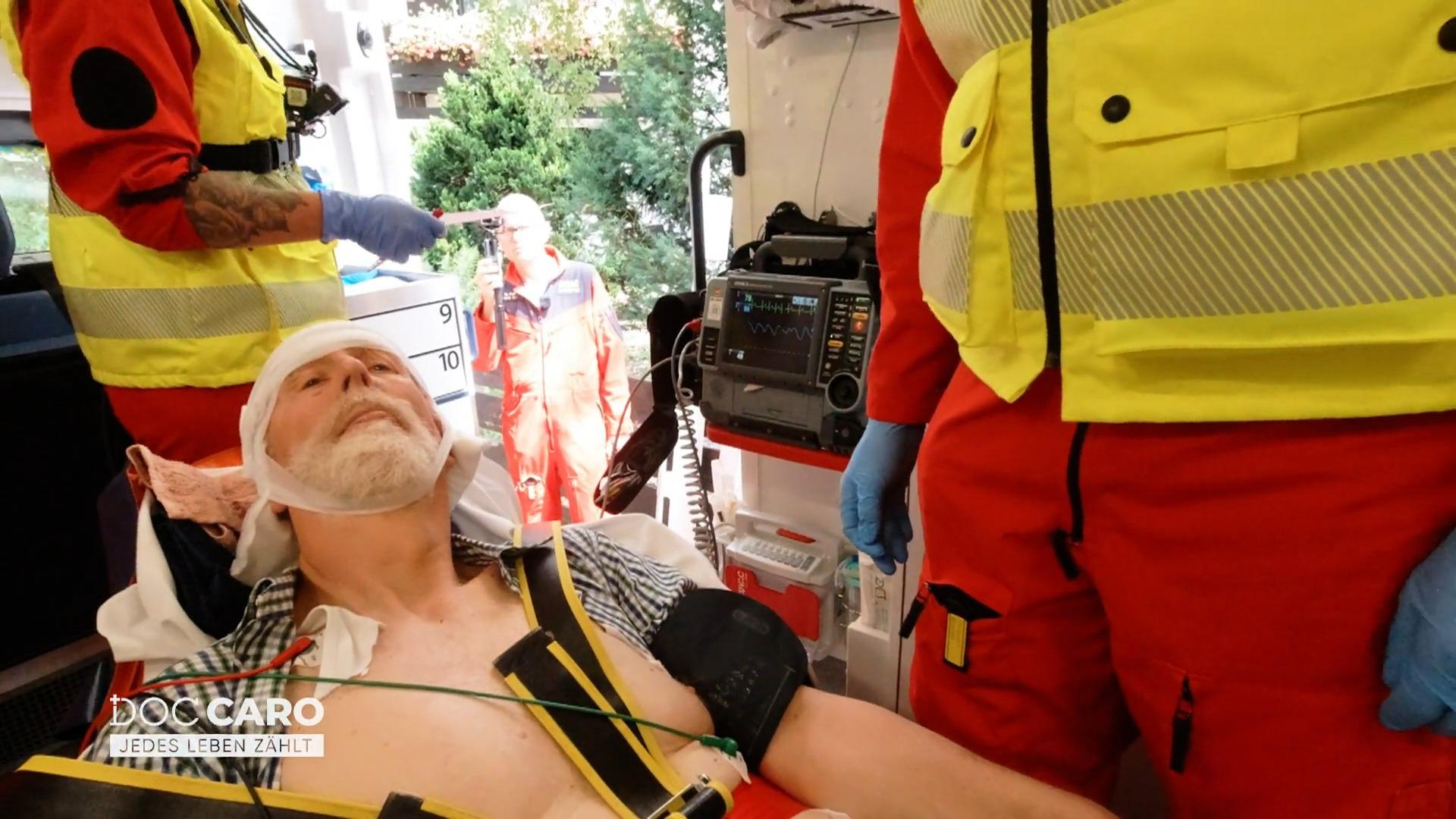 Sturz auf den Kopf