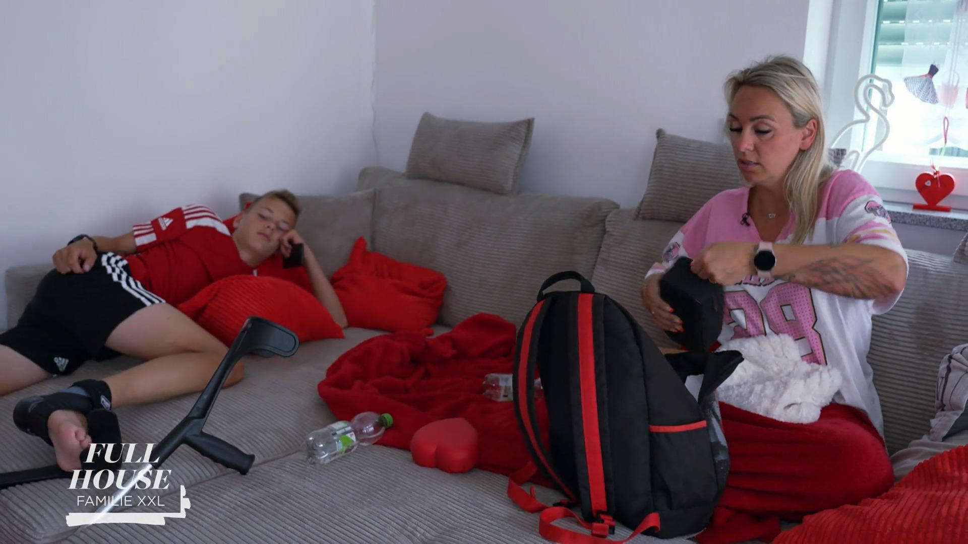 Chillen Fehlanzeige -  verletzter Luis muss lernen