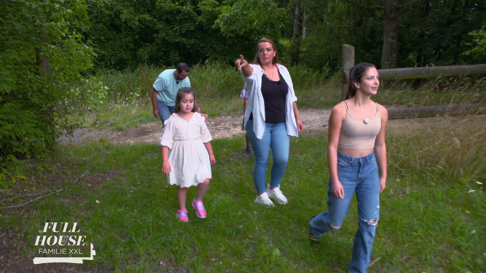 Die Riedesels besichtigen ihr Grundstück