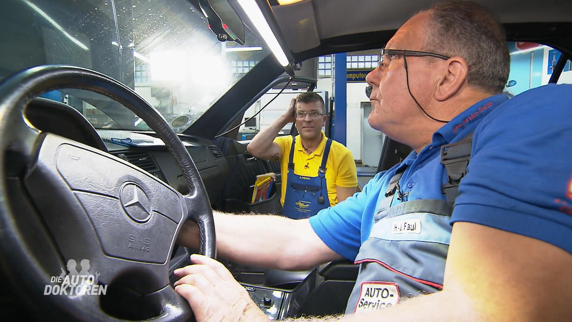 Bei dem Mercedes gab es einige Überraschungen