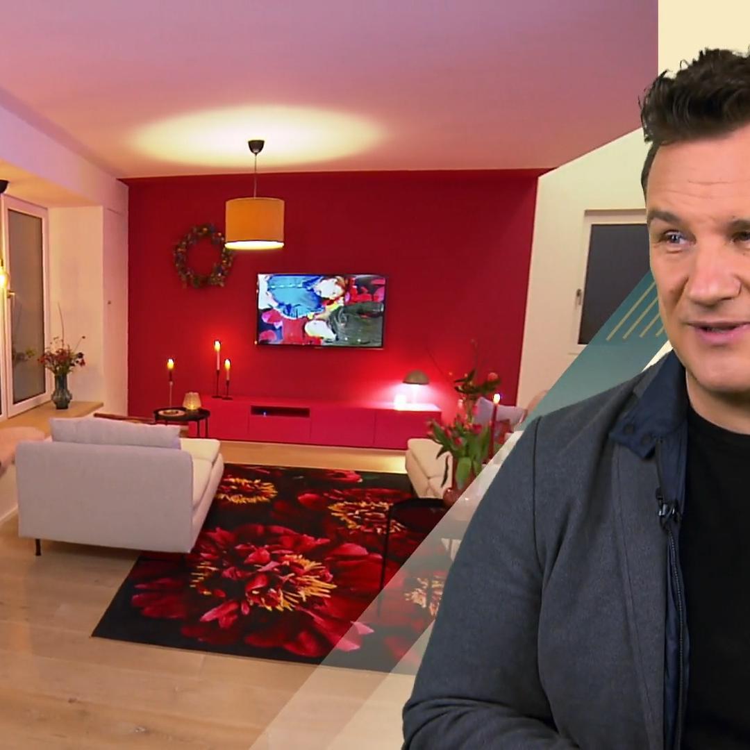 Intensive Beerentöne im Wohnzimmer