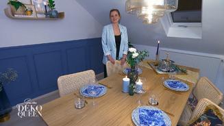 Industrial Look weicht floralem Blau