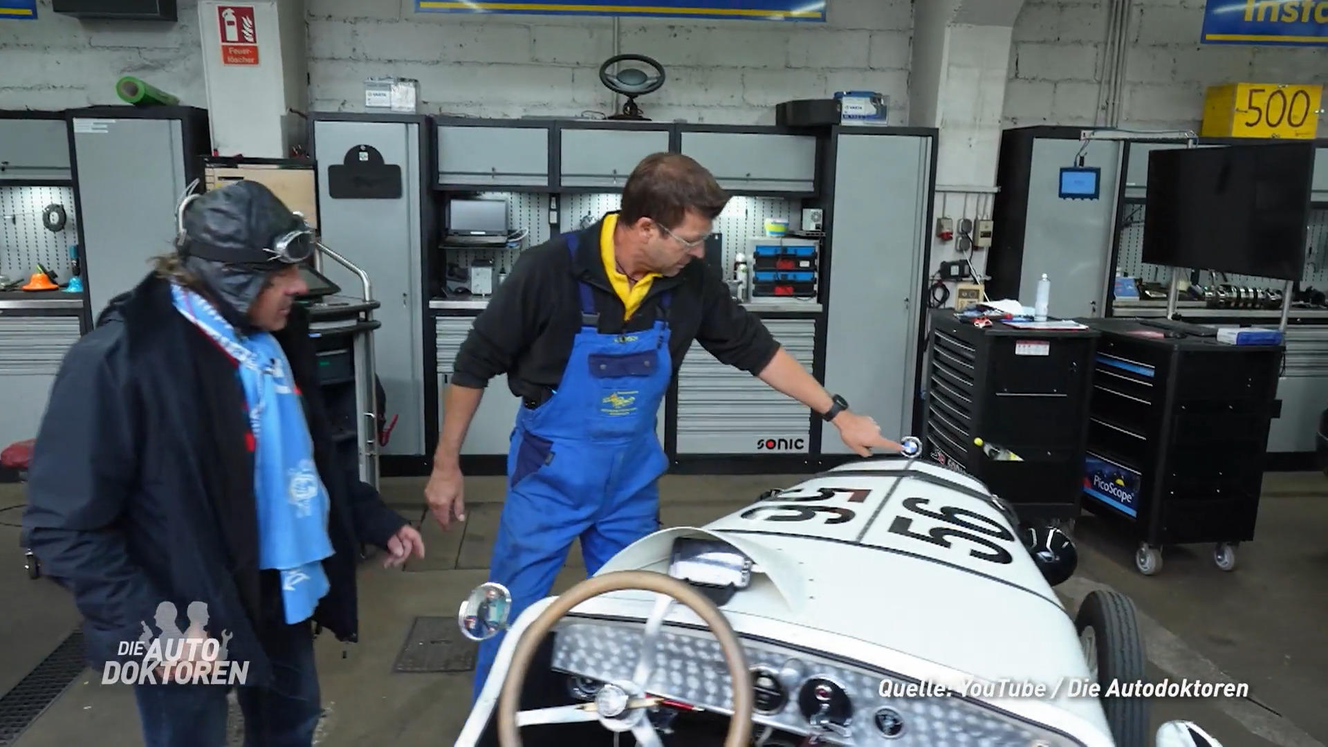 Ehrwürdiger Besuch bei Holger