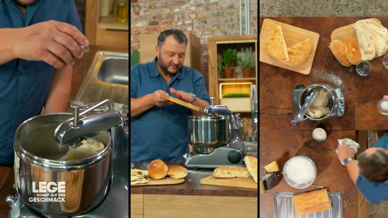 Parmesan ins Brot? Prima Idee!