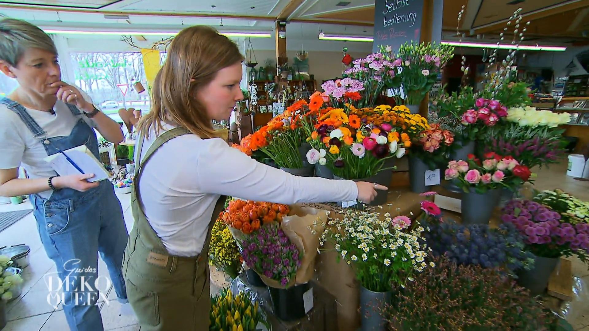 Sharon im Blumenfieber