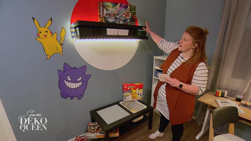 Julia gestaltet das Kinderzimmer um