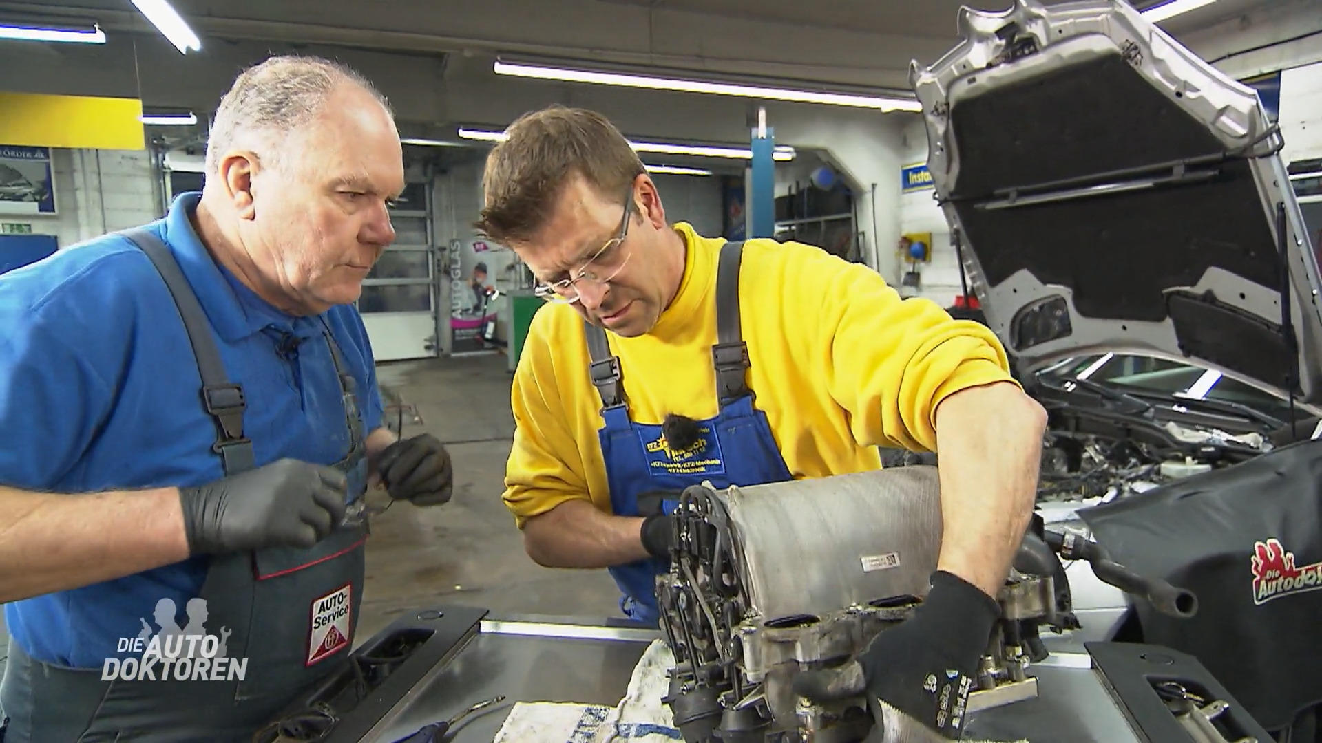 Die Ansaugbrücke muss raus