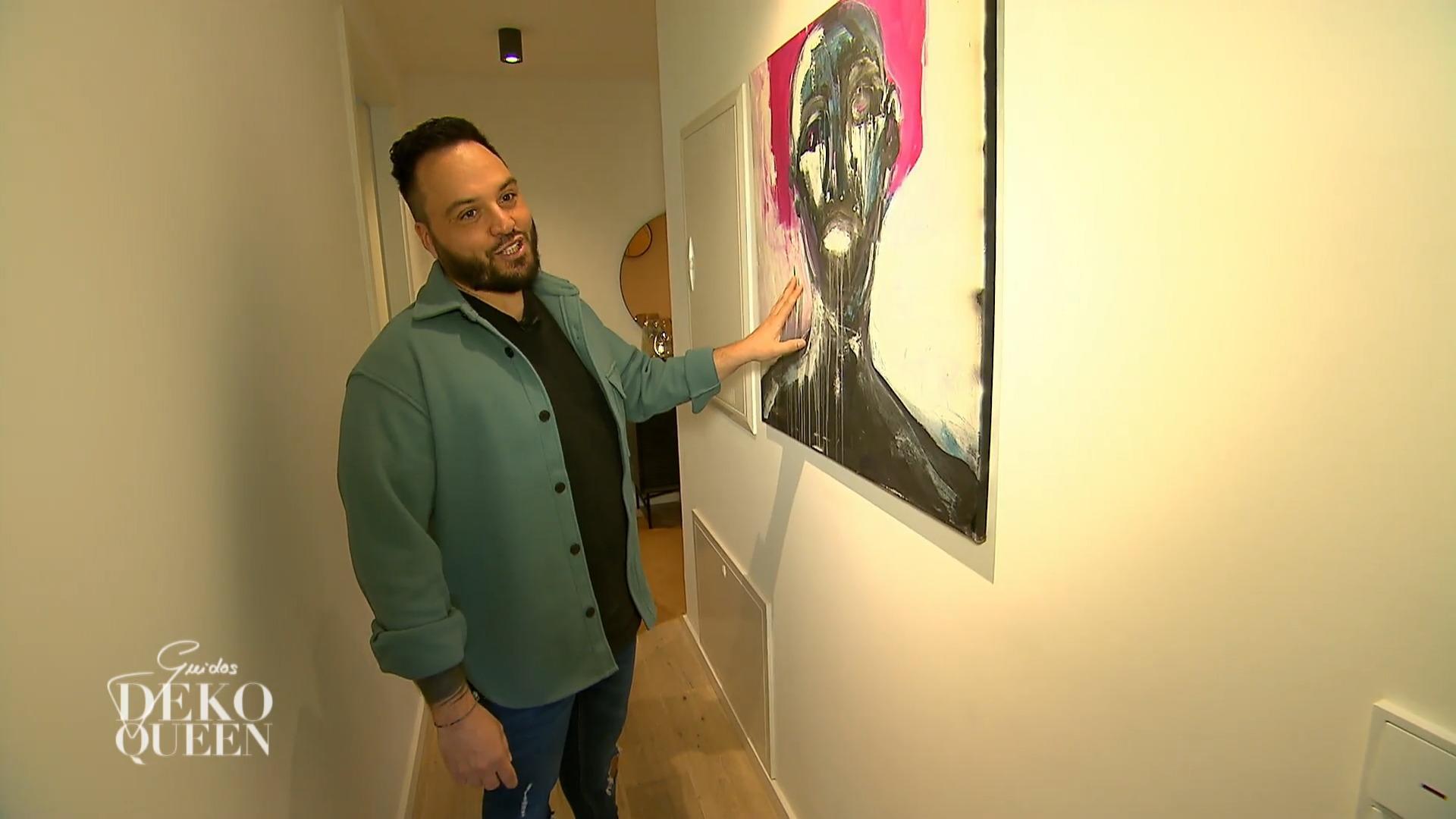 Alessandro liebt Kunst über alles