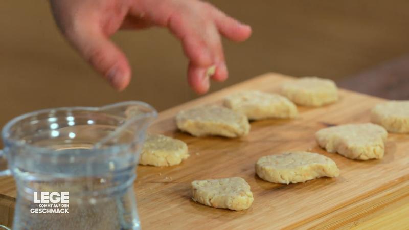 Die richtige Textur für vegane Nuggets