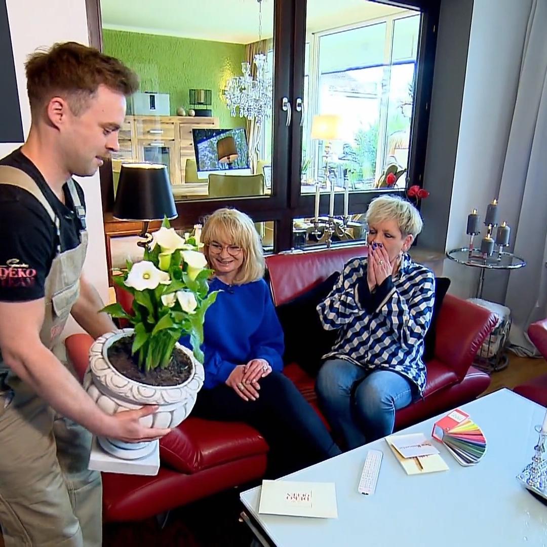 "Sie kann es gar nicht fassen!"