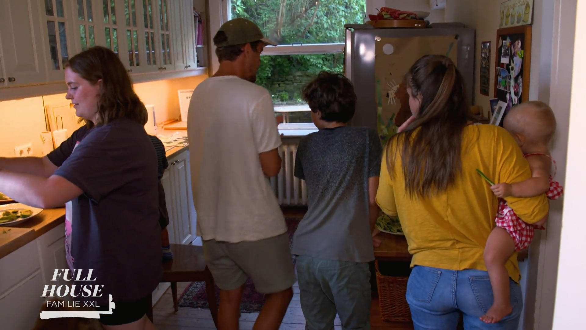 Besuch aus den USA - Volles Linsler Haus