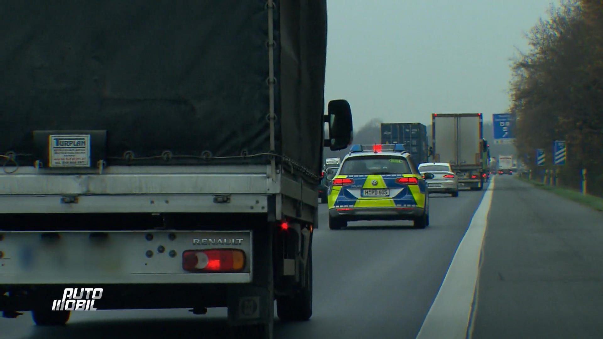 LKW-Kontrolle - Vorgaben werden oft ignoriert