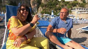 Trotz Postkartenaussicht: da muss Ingo erstmal schlucken!