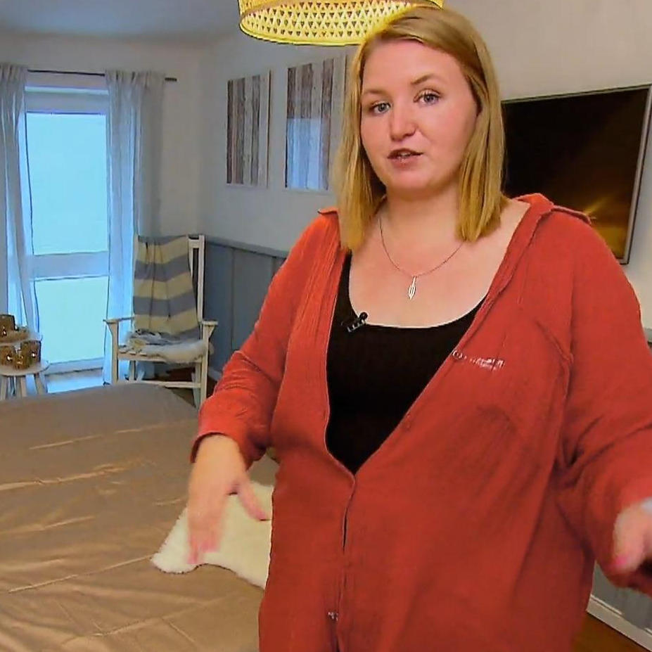 Kandidatin Anna-Lena kann ihr Glück kaum fassen