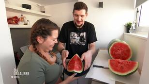 Eine Wassermelone kann auch glücklich machen