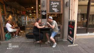 Franzi und Max essen für wenig Geld