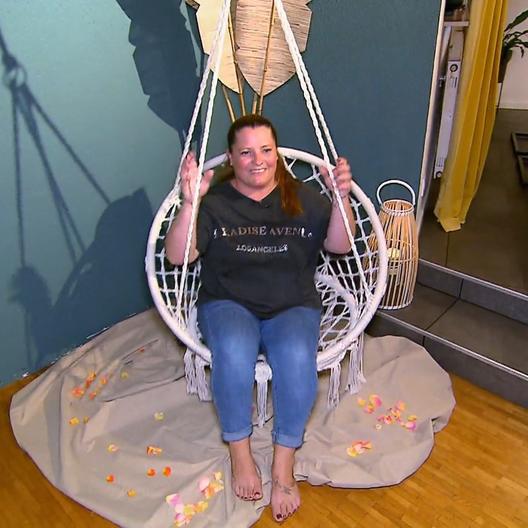 Maike verwandelt ihr Wohnzimmer in eine Wohlfühloase