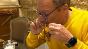 Froschschenkel für Ingo: "Lecker!"