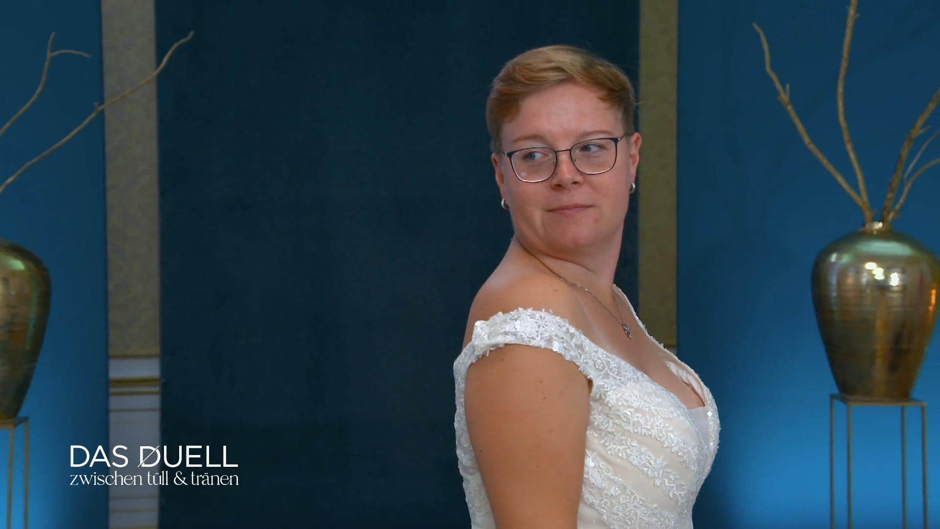 Kleid für eine Rockabilly-Braut