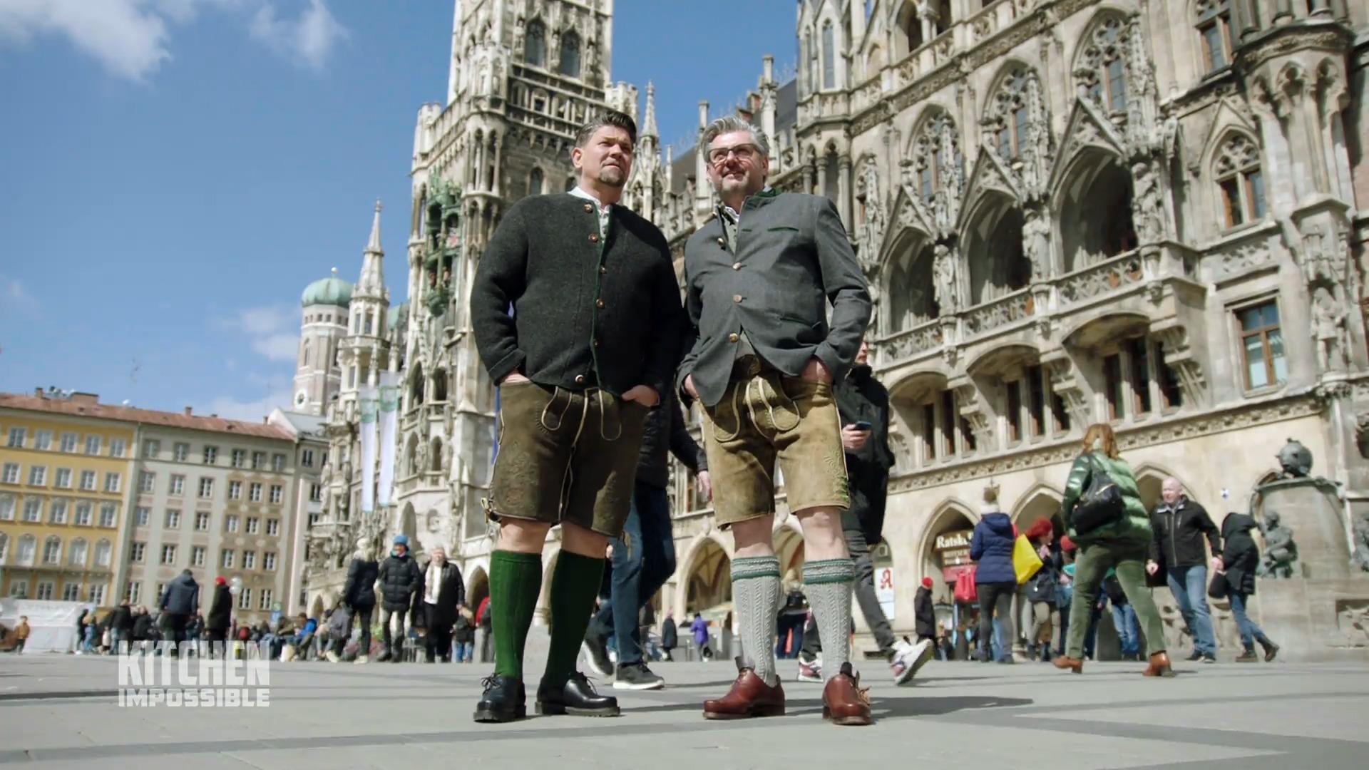 Tim Mälzer wird zünftig ausgestattet