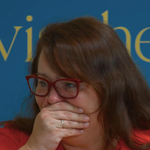 Manuela kommen bei dieser Geschichte die Tränen