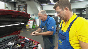 Im kalten Zustand läuft der Ford einwandfrei