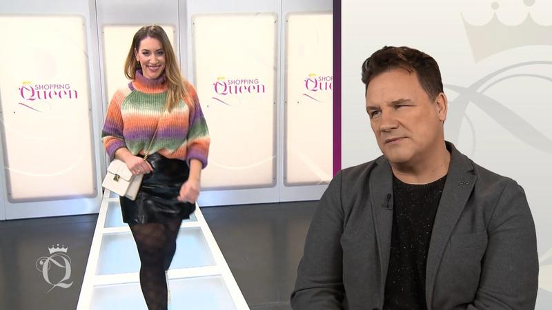 Vanessa auf dem Laufsteg