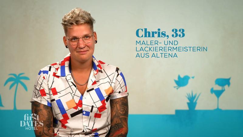 Chris schwimmt gerne gegen den Strom