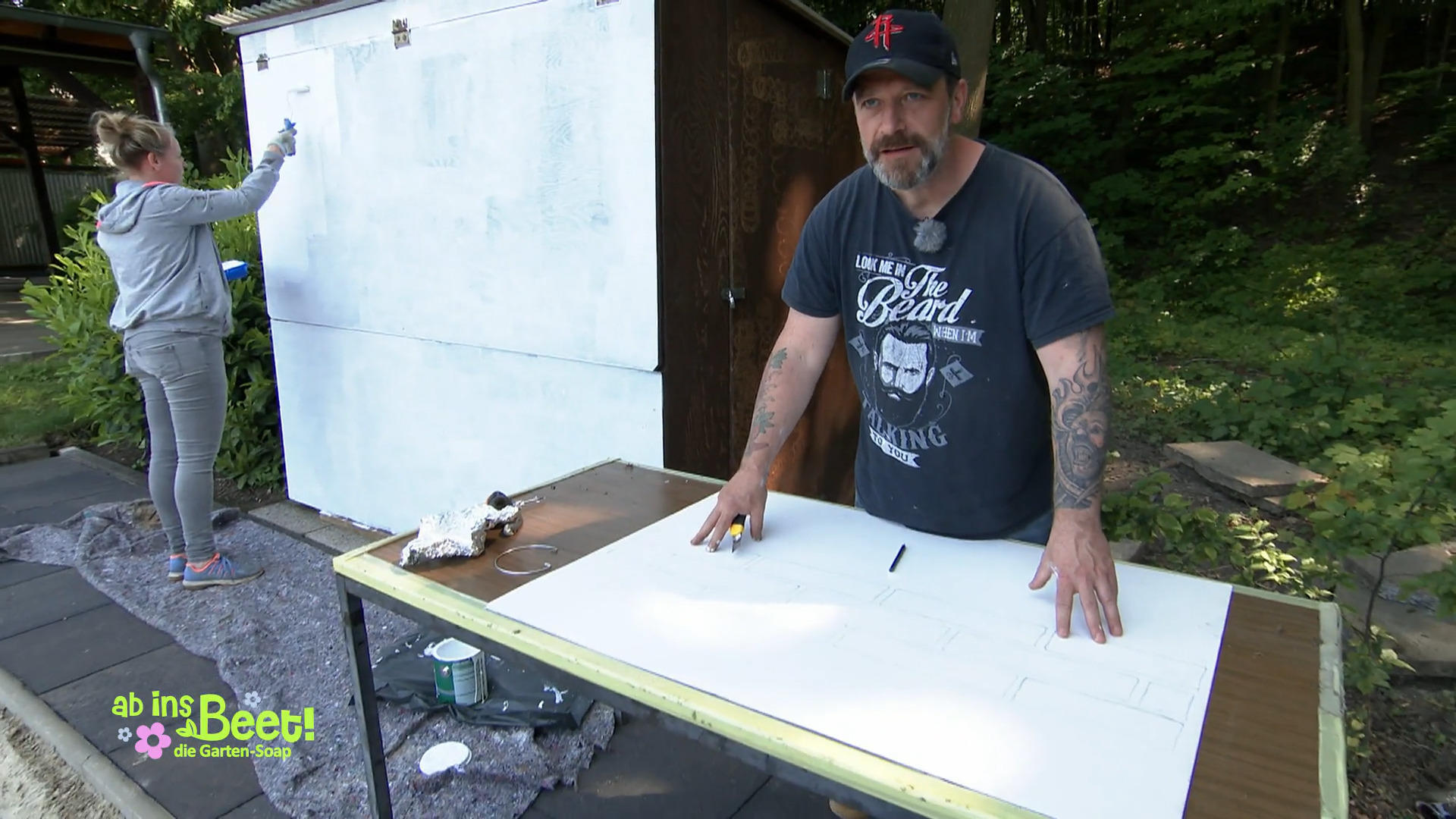 AirBrush - Tobi geht seinem Hobby nach