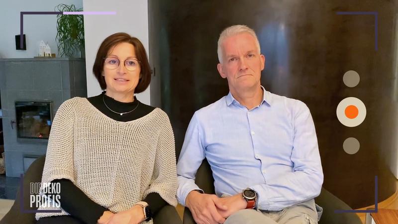 Marion und Ulrich mit einer emotionalen Geschichte