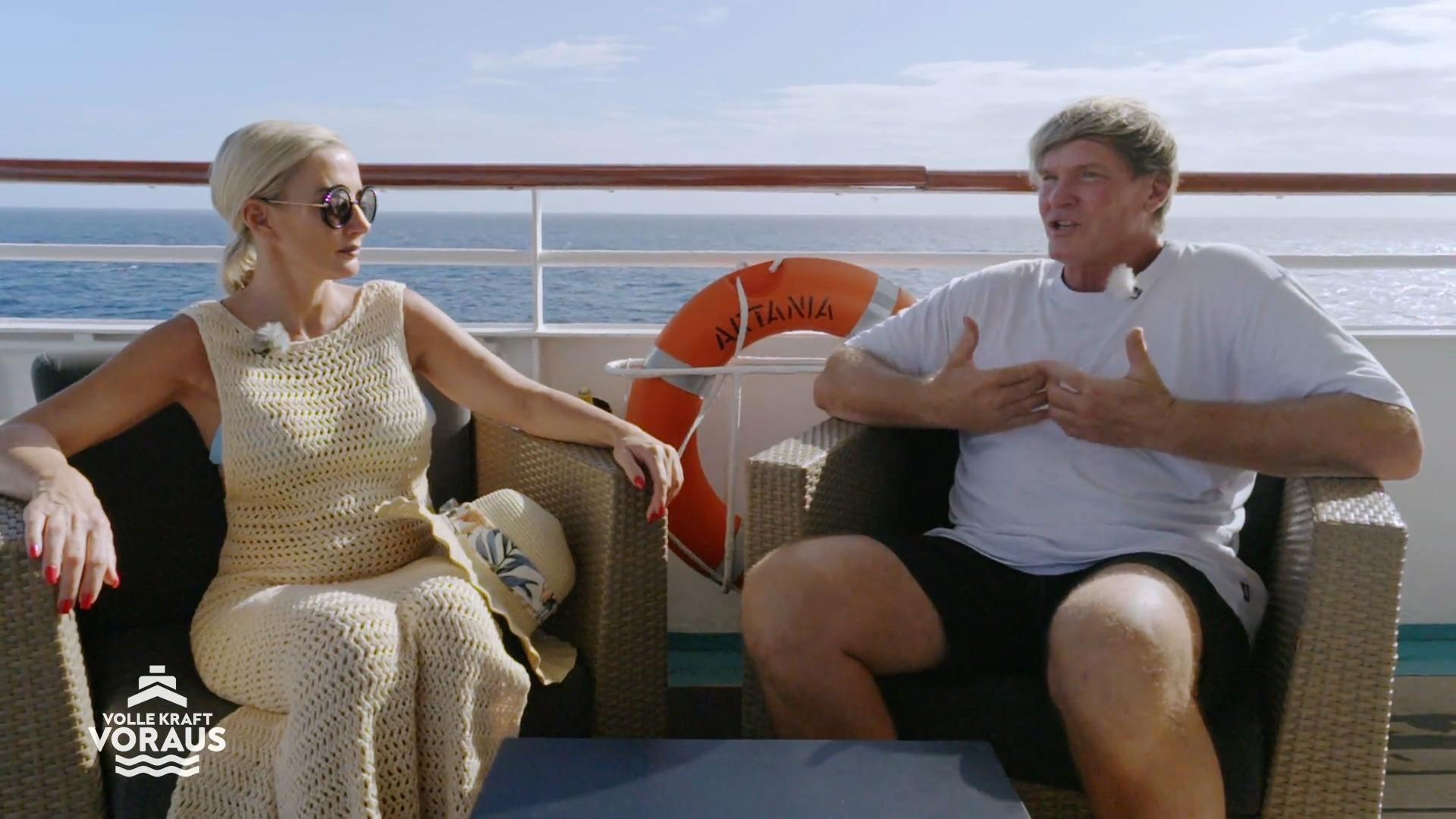 Peggy und Steff sprechen über ihre Beziehung