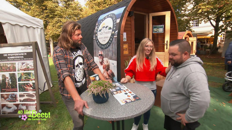 Sauna gesucht - Inspiration auf der Gartenmesse