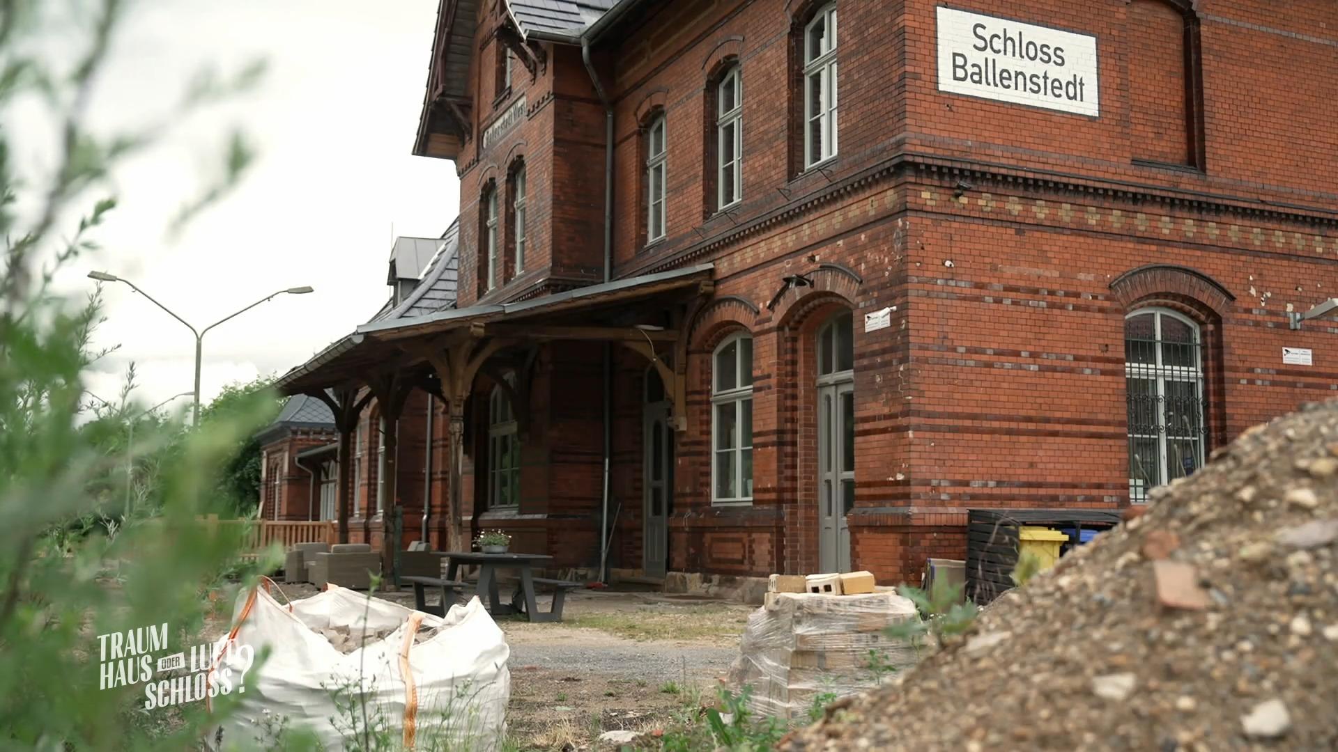 Ein alter Bahnhof wird renoviert